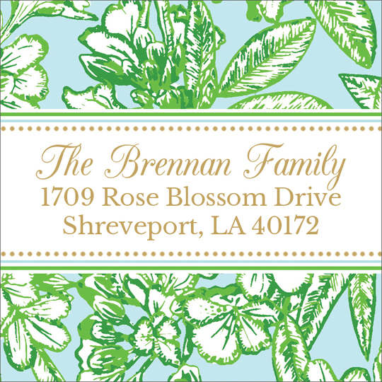 Chateau Garden Square Address Labels